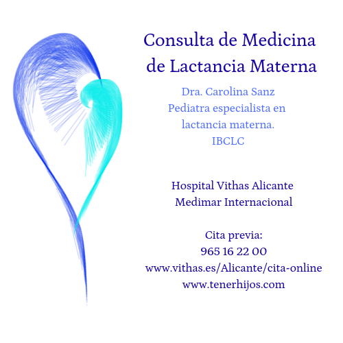 Doctora Carolina Sanz, pediatra, IBCLC, consultora certificada de lactancia materna, consulta de lactancia materna en Alicante